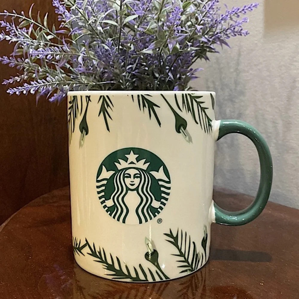 Starbucks Christmas Themed Holiday Lights 2020 Collector Large Size Mug 26oz